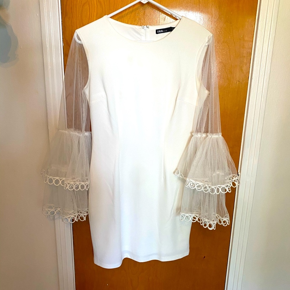 Vici Here She Comes Bell Sleeve Dress